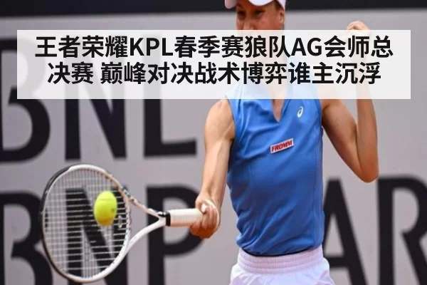 王者荣耀KPL春季赛狼队AG会师总决赛 巅峰对决战术博弈谁主沉浮